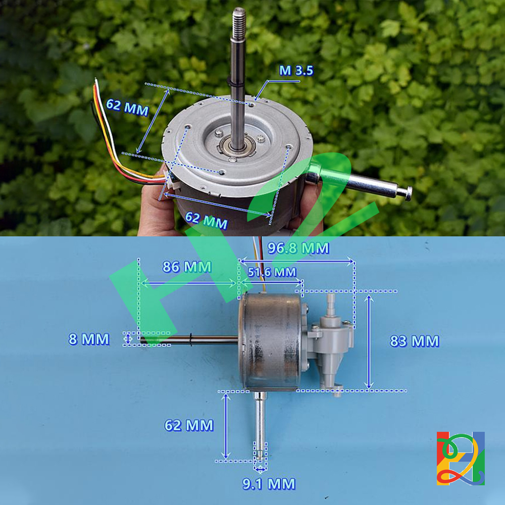 Nidec động cơ không chổi than 24-36VDC BLDC chế làm quạt DC (Motor brushless DC)