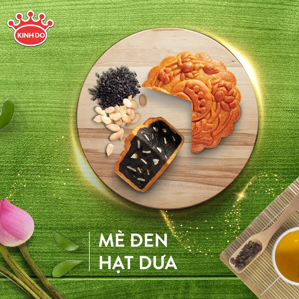 [HCM] BÁNH TRUNG THU KINH ĐÔ - ĂN CHAY ĂN KIÊNG - MÈ ĐEN HẠT DƯA