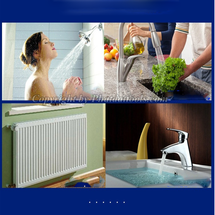 Bơm tăng áp cho bình nóng lạnh máy giặt