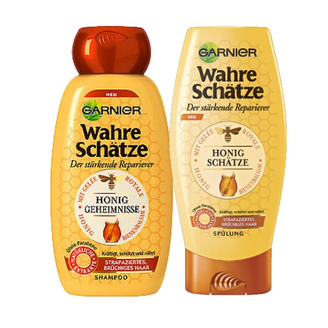 Dầu gội, kem ủ tóc Garnier Wahre Schatze - Hàng Đức