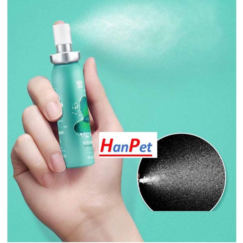 Xịt bạc hà 20ml- Xịt thơm miệng chó mèo