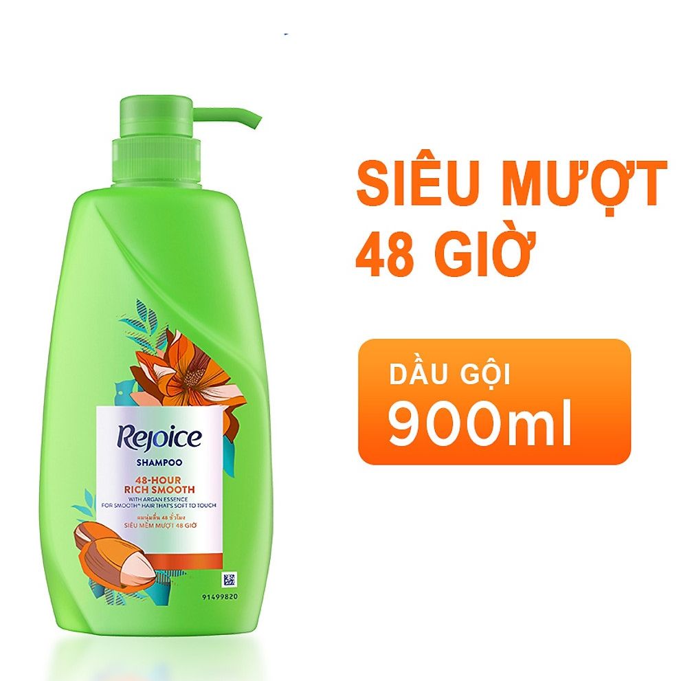 [HCM]Dầu gội Rejoice Siêu mượt 900ml