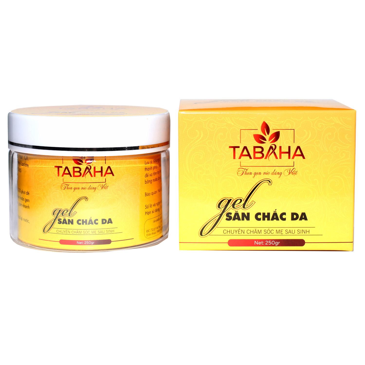 Kem tan mỡ TABAHA 250g giúp giảm mỡ bụng kèm thước dây