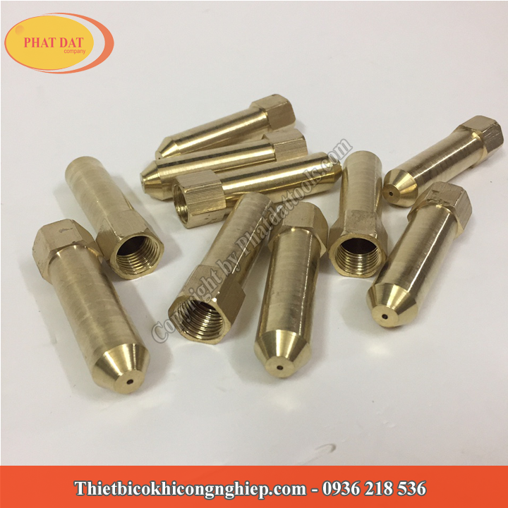 Đầu Béc cho máy xịt rửa xe đầu rời-Chất liệu đồng