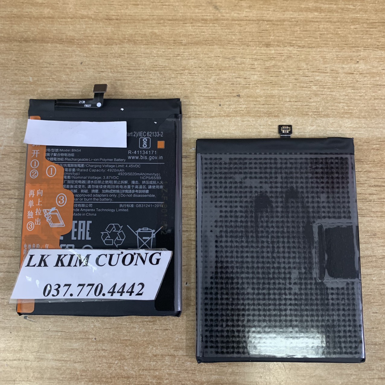 Pin BN54 dành cho xiaomi note 9 - REDMI 9 - REDMI 10X