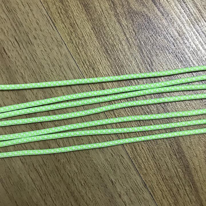 Dây Giày Tròn Màu Xanh Chuối