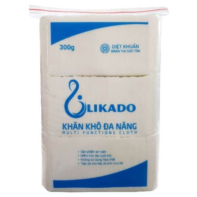 01 khăn vải khô đa năng Likado 300g