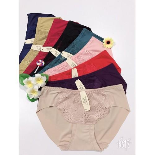 Set 05 Quần Lót Nữ Su Pha Ren Chất Đẹp (8206) 79D89