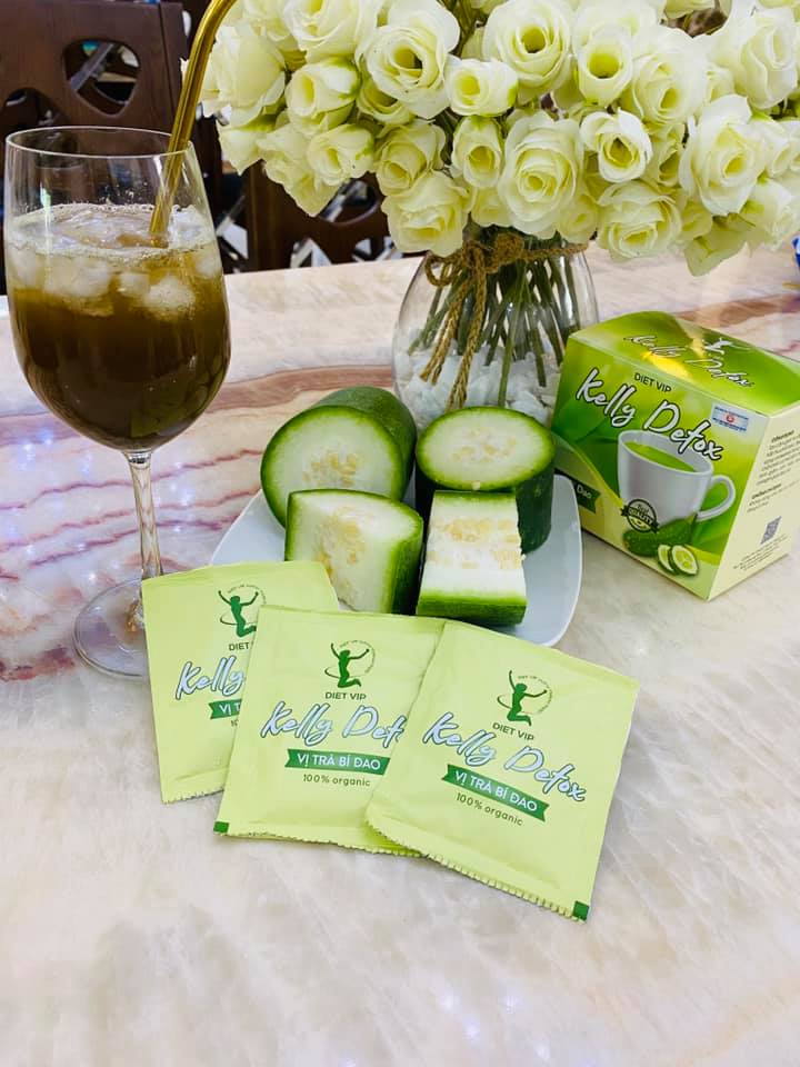 Combo 2 Trà Đào hoặc Bí Đao Kelly Detox