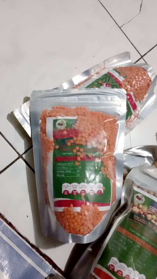Đậu lăng đỏ hữu cơ 500Gr