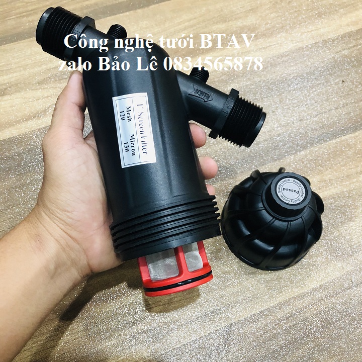 Lọc nước phi 34mm – Đen lõi màng 