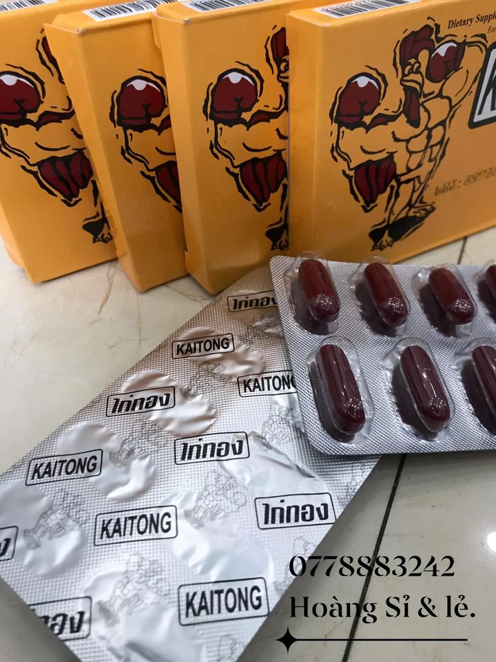 [HCM]Kaitong Sâm tăng lực dành cho gà đá (1 hộp)