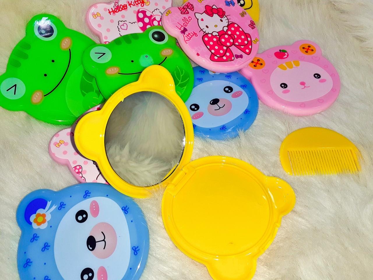 Bộ gương lược mini so cute