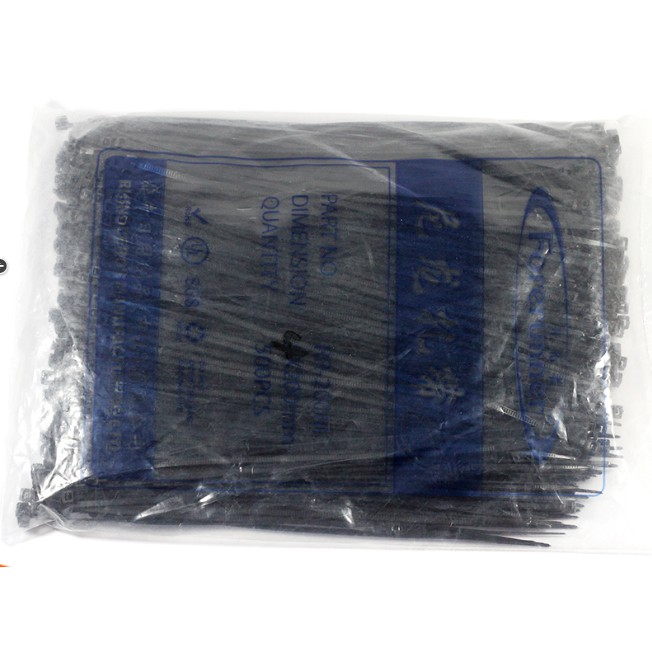 Dây Thít 3X150mm Màu Đen Gói 1000PCS