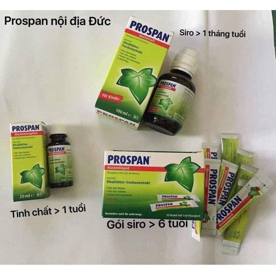 Siro - Ho Đức/Úc 100ml(Gói - 21 gói)