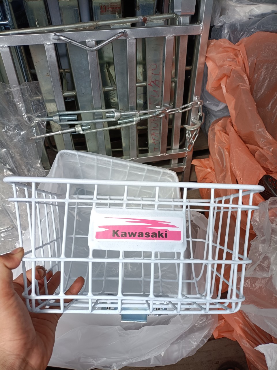Rổ trước xe max