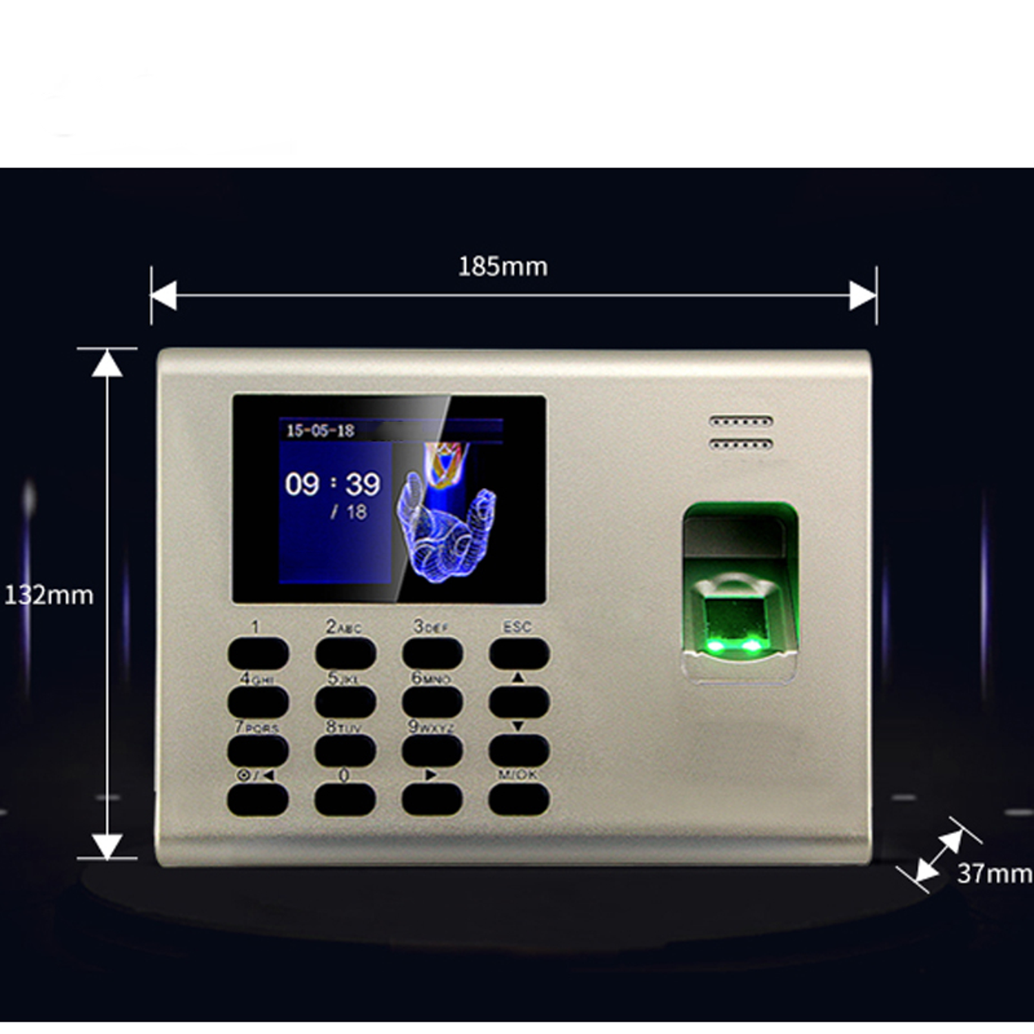 Máy Chấm Công vân tay Ronald Jack DG-1000