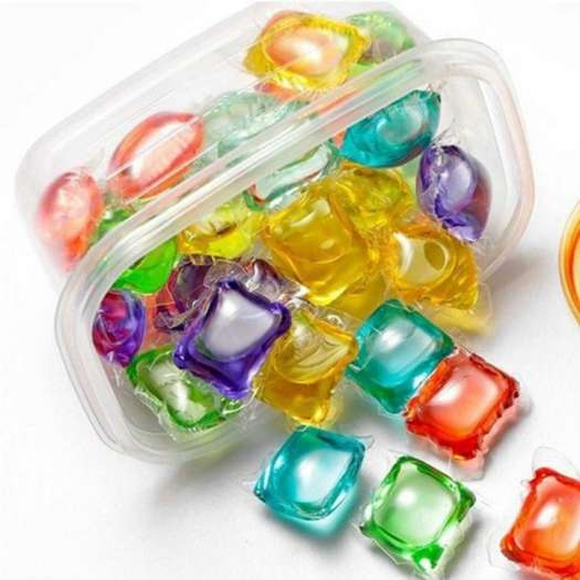 hộp 30 viên giặt xả thái lan cực thơm
