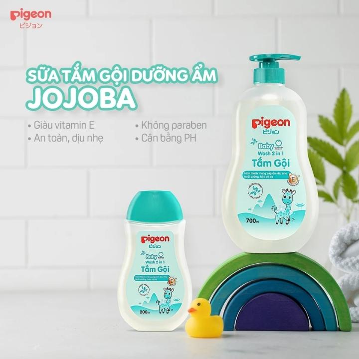 Sữa Tắm Gội 2 In 1 Pigeon 200/700ml