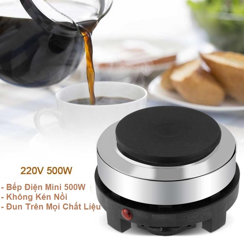 Bếp điện mini đa năng yq-105, nhỏ gọn, tiện dụng.