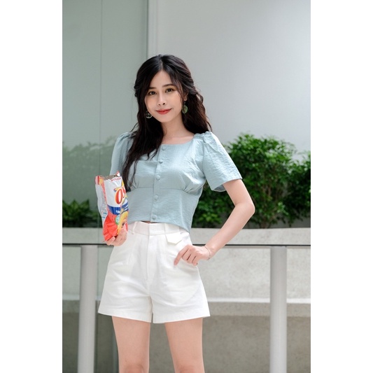 Quần đùi lưng cao Elly clothing