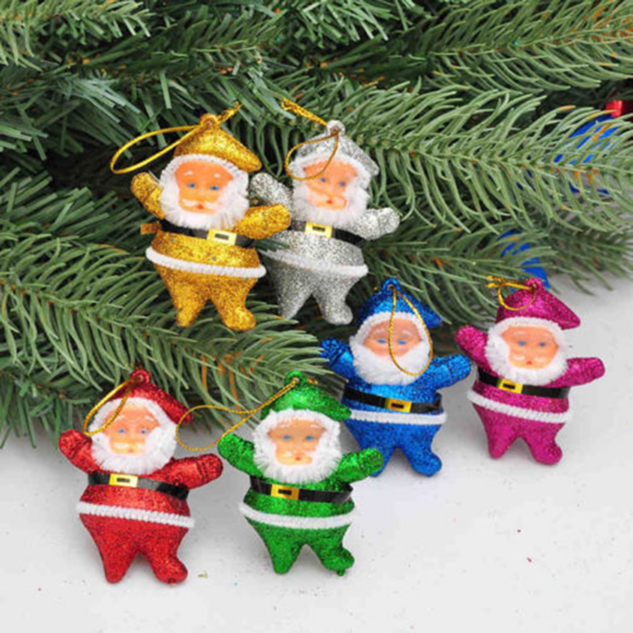 set 2 ông già noel treo giáng sinh siêu cute