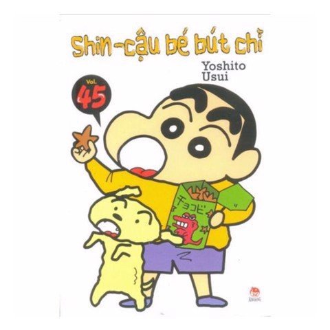 Sách - Shin - Cậu Bé Bút Chì (Tập 45) (Tái Bản 2019) - NXB Kim Đồng
