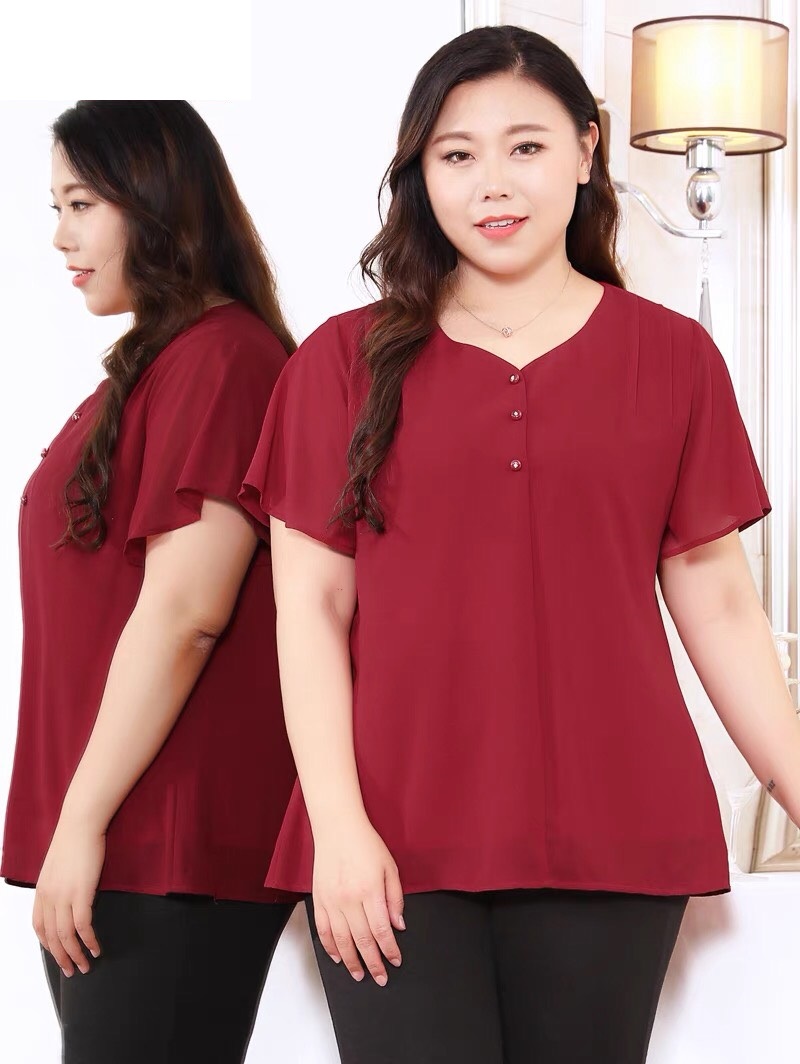 Áo trung niên bigsize đơn giản nhẹ mát - G5723