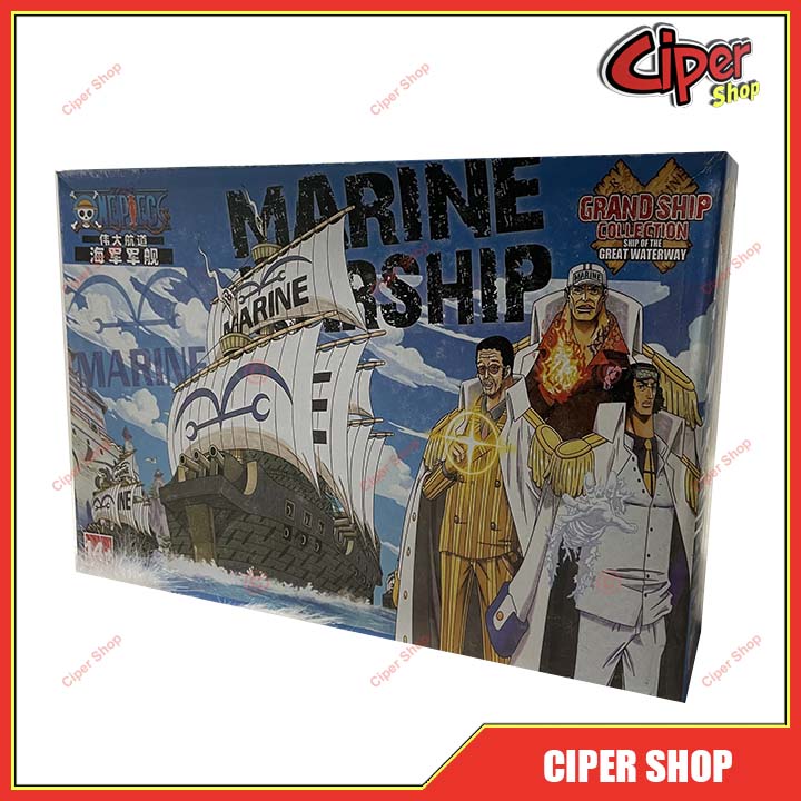 Model Boat Marine Navy one piece Luffy