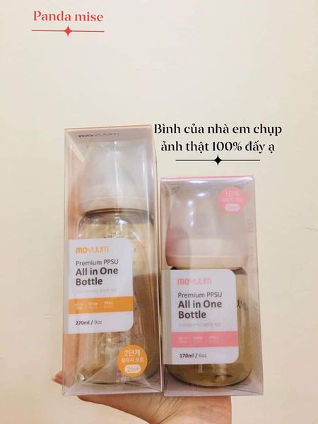 Bình sữa Moyum 170ml, 270ml cho bé