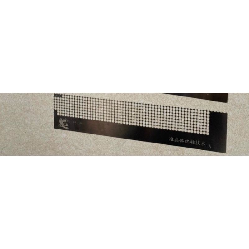 Thước gắn đá làm tranh đính đá 17cm thước A