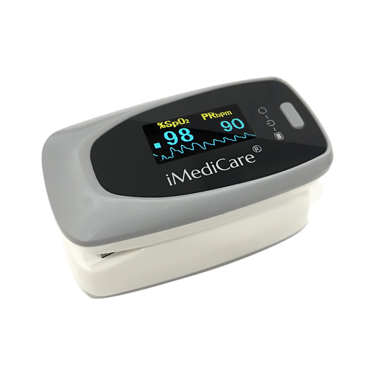 Máy đo nồng độ bão hòa 0xy trong máu và nhịp tim iMediCare iOM-A8