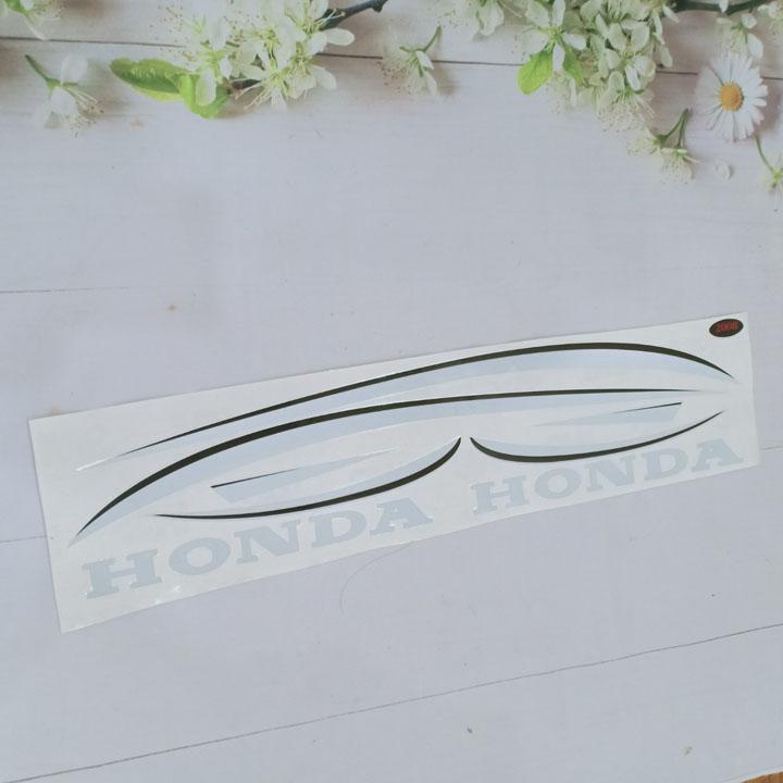 Bộ Tem chỉ màu XÁM dán xe HONDA3M 2008 vision, lead, sh - phản quang cực sáng G414