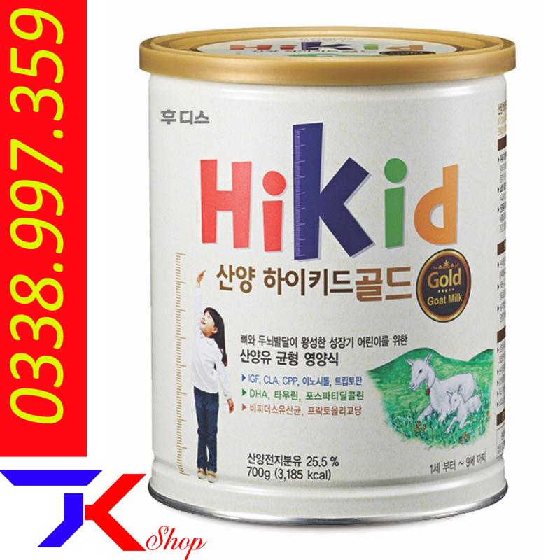 Sữa bột  Hikid Dê 700gr