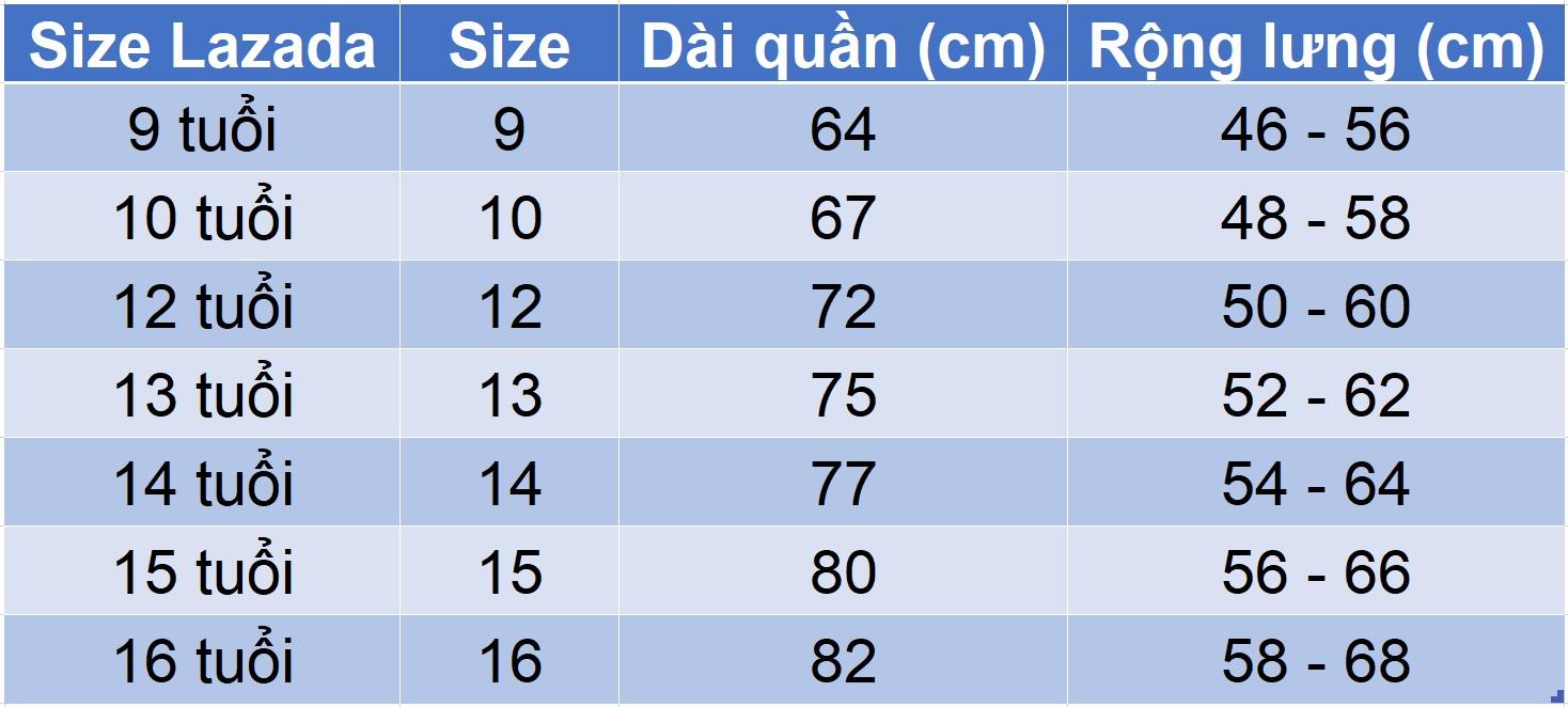 Quần thun dài bo ống cho bé trai