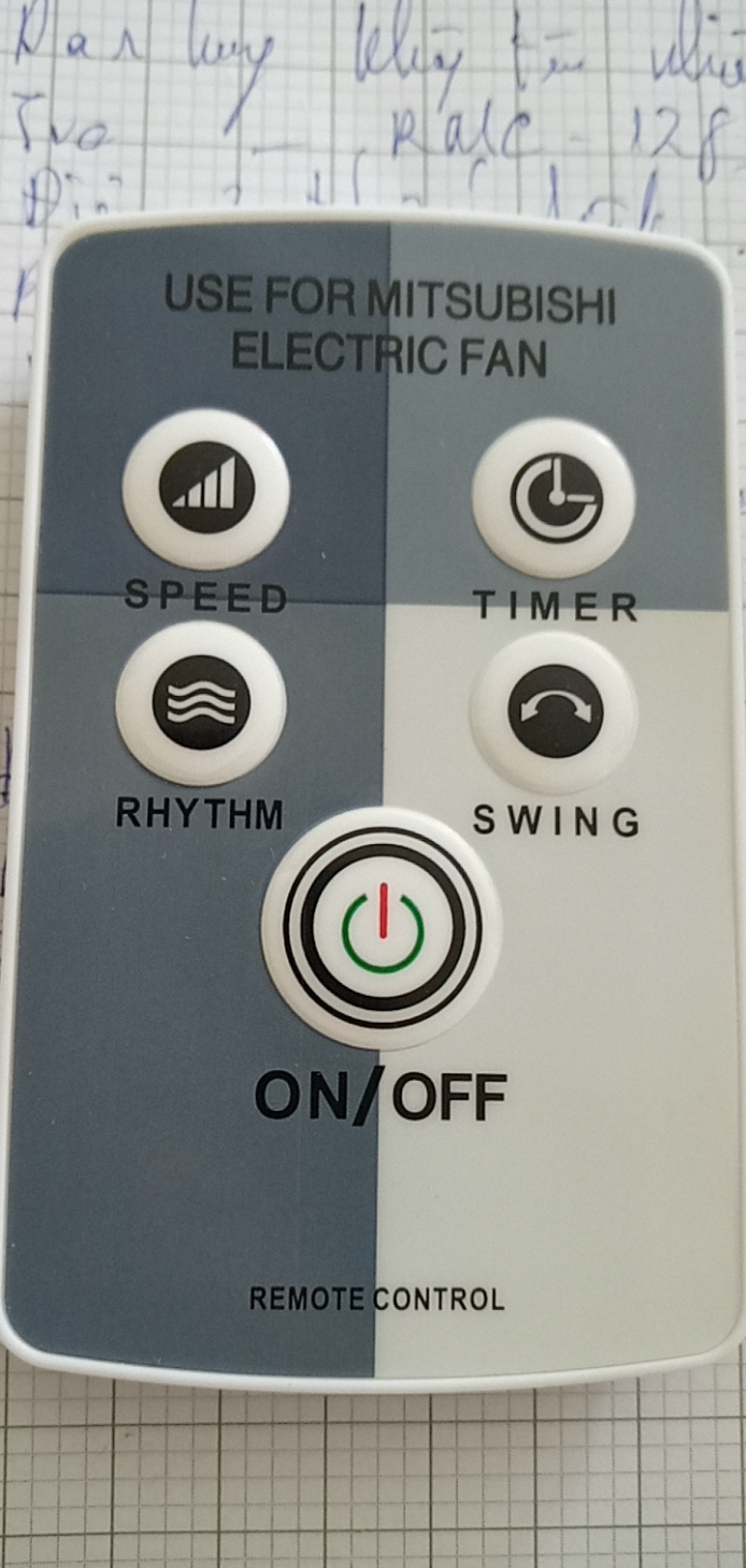 [HCM]REMOTE ĐIỀU KHIỂN QUẠT MITSUBISHI