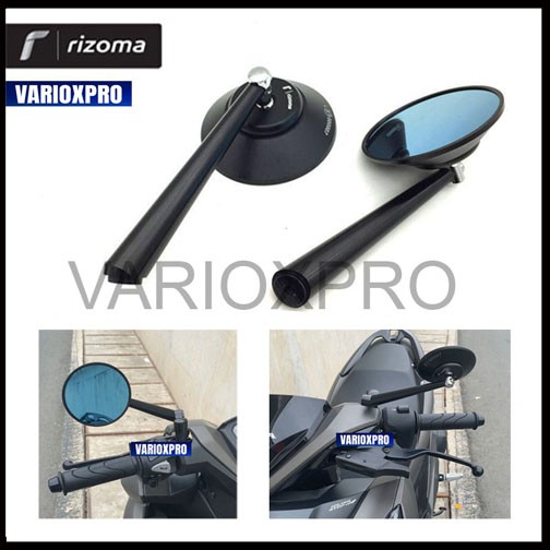 GƯƠNG XE MÁY LOẠI TRÒN ĐEN