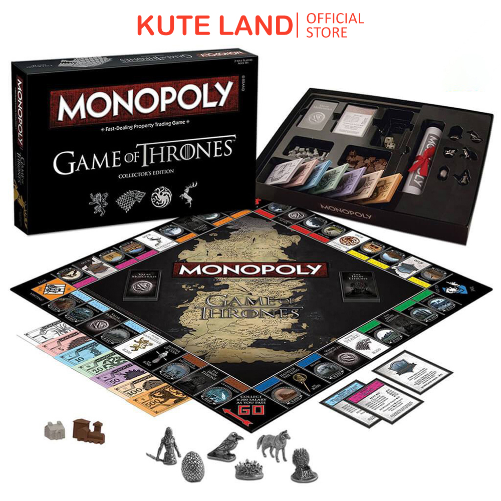 Bộ trò chơi cờ tỷ phú game of thrones trò chơi vương quyền bản đặc biệt