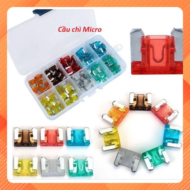 Cầu chì micro dùng cho xe ô tô (1 cái)