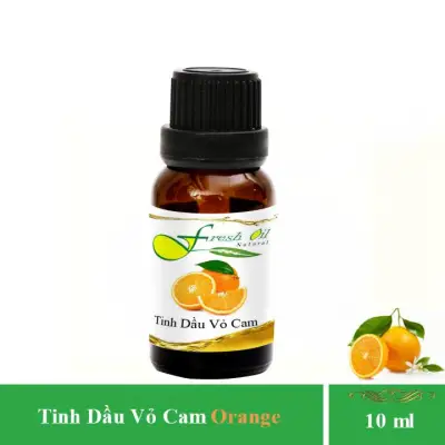 [HCM]Tinh dầu vỏ cam 10 ml Pure 100% Sweet Orange Essential Oil