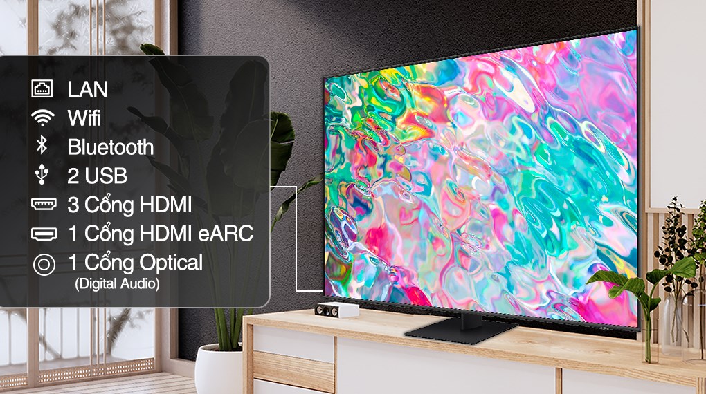Smart Tivi QLED 4K 65 inch Samsung QA65Q70B (Giá áp dụng giao nội thành HN, HCM& các tỉnh liên hệ shop)