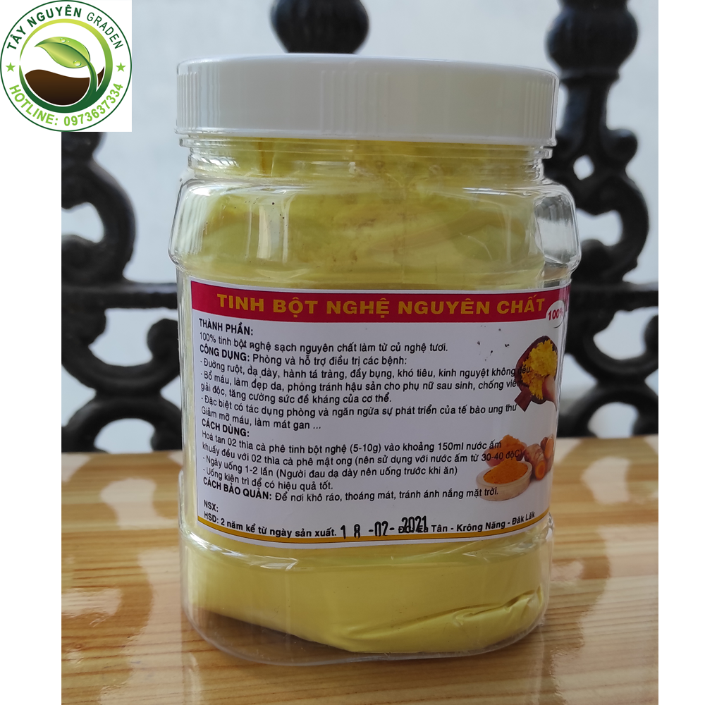1kg  Tinh nghệ nguyên chất Đắl Lắk - Tinh bột nghệ nhà làm