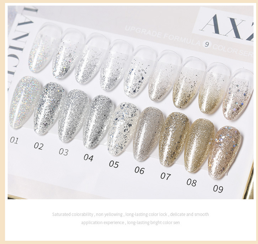 Sơn Gel AS Mã AXZ 15ml ( Sơn Gel Hơ Máy )