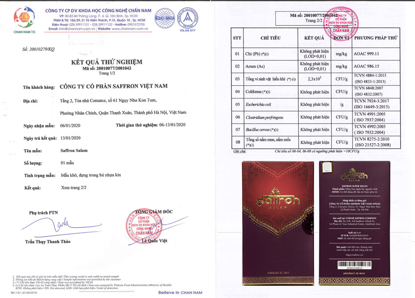 [HCM]Salam 1gr  tặng 1 bình nước