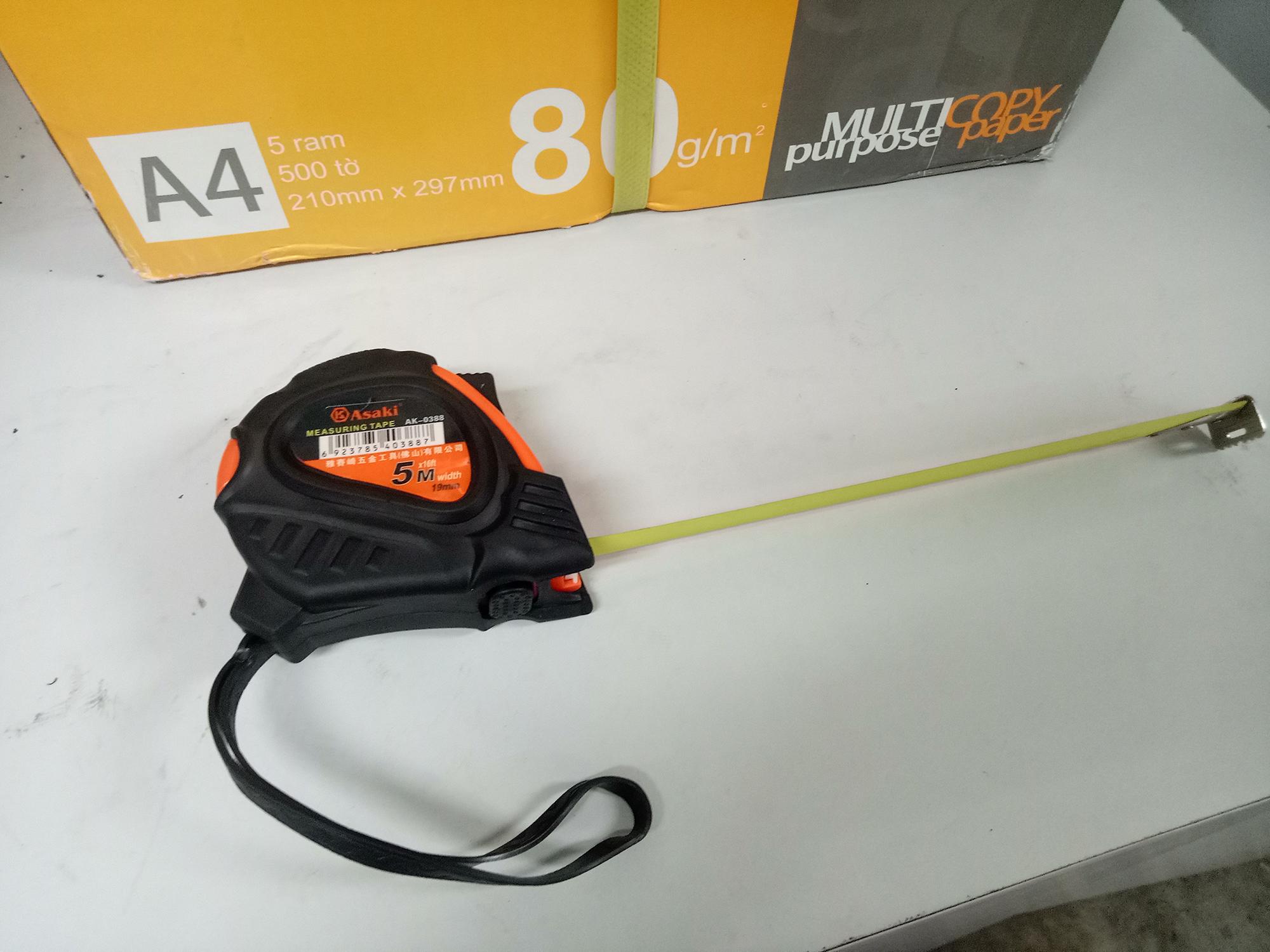 Thước cuộn lá thép asaki ak-388 c2-5m