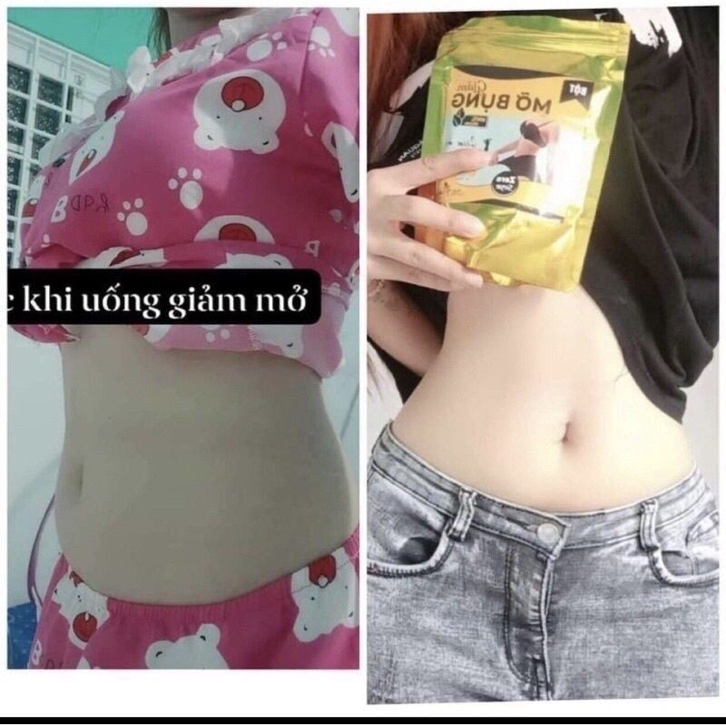 Bột giảm mỡ bụng Mị Hương