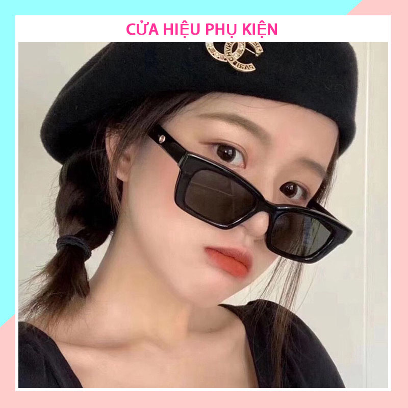 Kính mát thời trang nam nữ gọng vuông chống tia UV đạt tiêu chuẩn Ansi của Hoa Kỳ, mắt kính thời trang xu hướng mới 2021