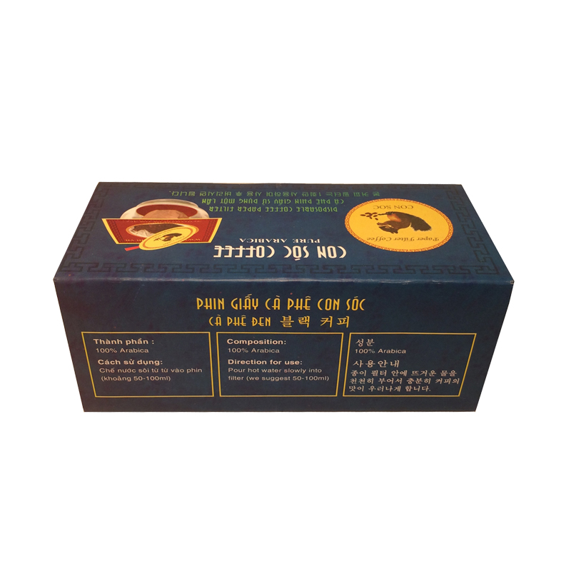 Cà phê Con Sóc Phin Lọc Xanh Đơn