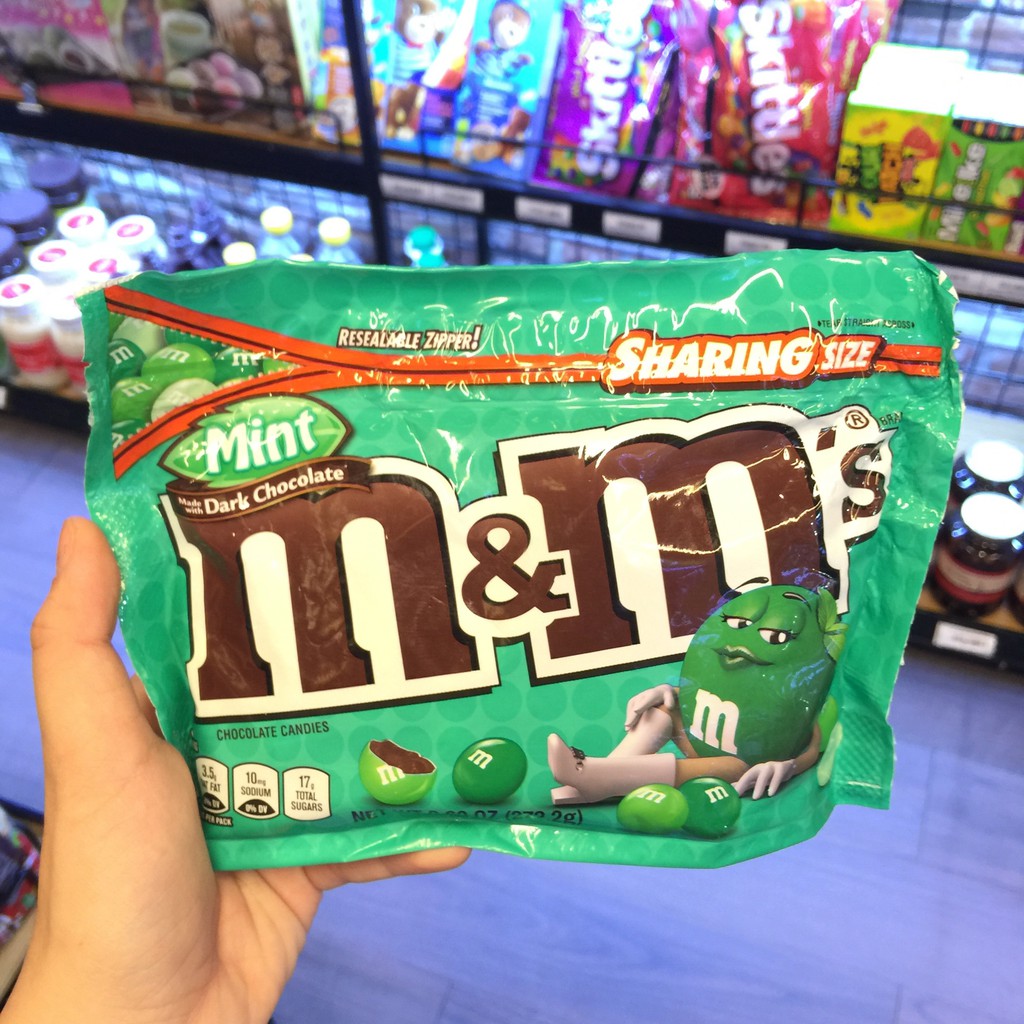 [Date T3/2024] Socola M&M túi zip Mỹ
