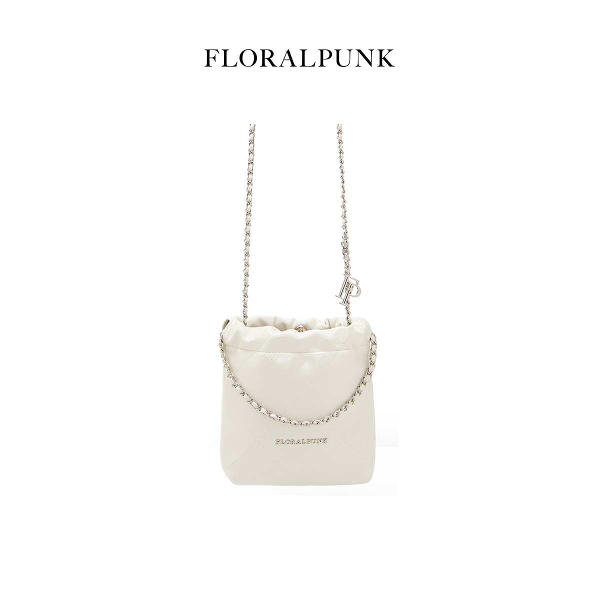 Túi xách Floralpunk Brooklyn Mini Shopper - White
